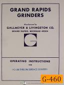 Grand Rapid-Gallmeyer-Grand Rapids 25, Surface Grinder, Parts List Manual Year (1946)-No. 25-04